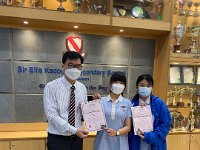 Health Captain prize presentation